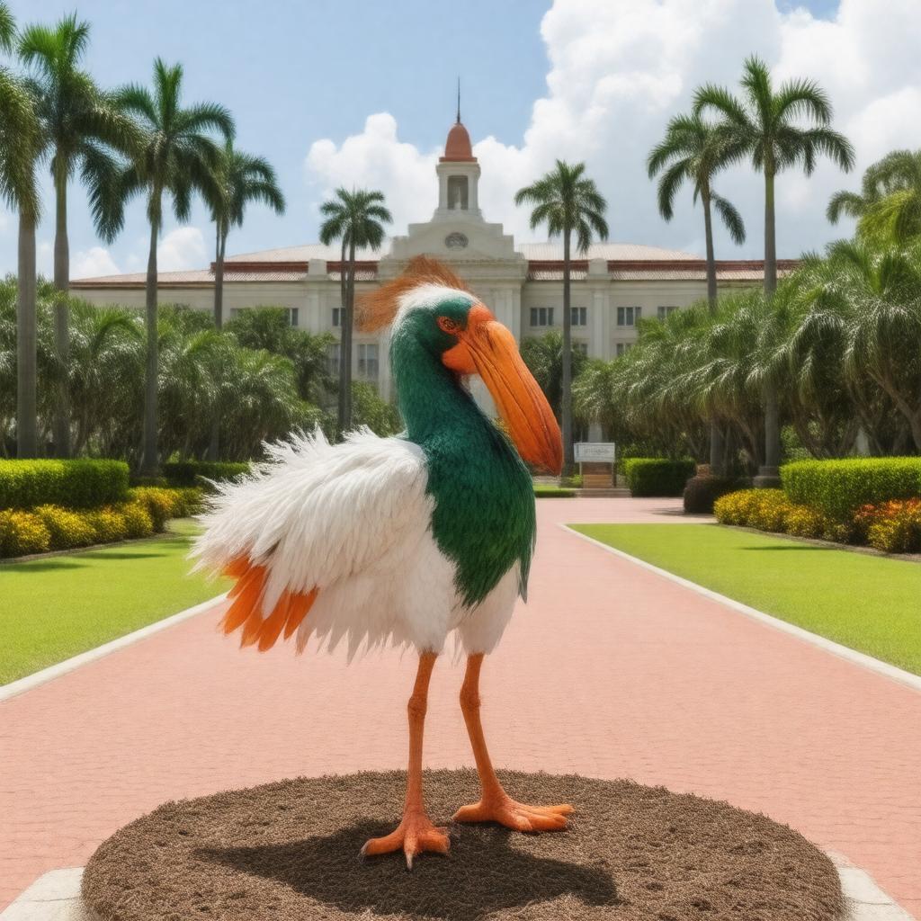 AI-created image of University of Miami