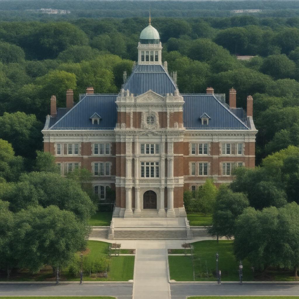Click to view larger image AI-created image of University of Michigan College of Engineering