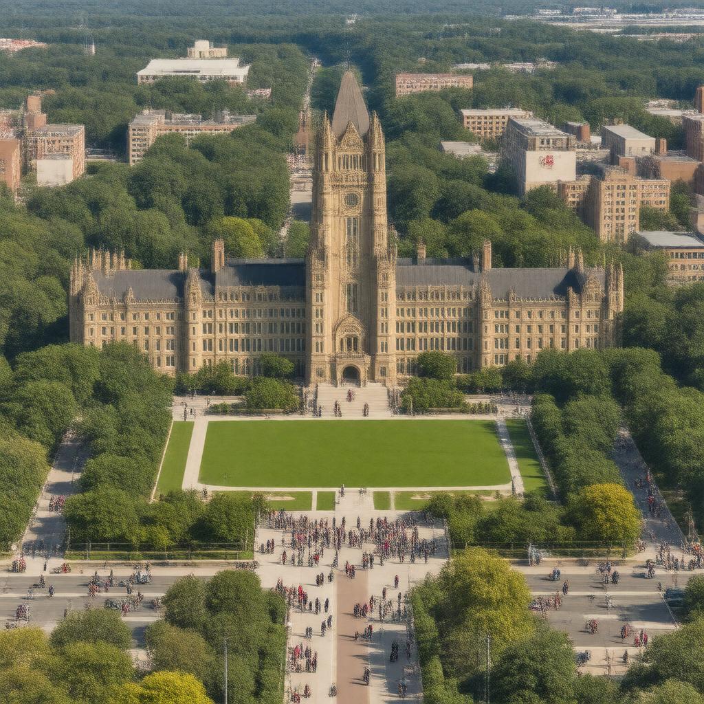 AI-created image of University of Minnesota