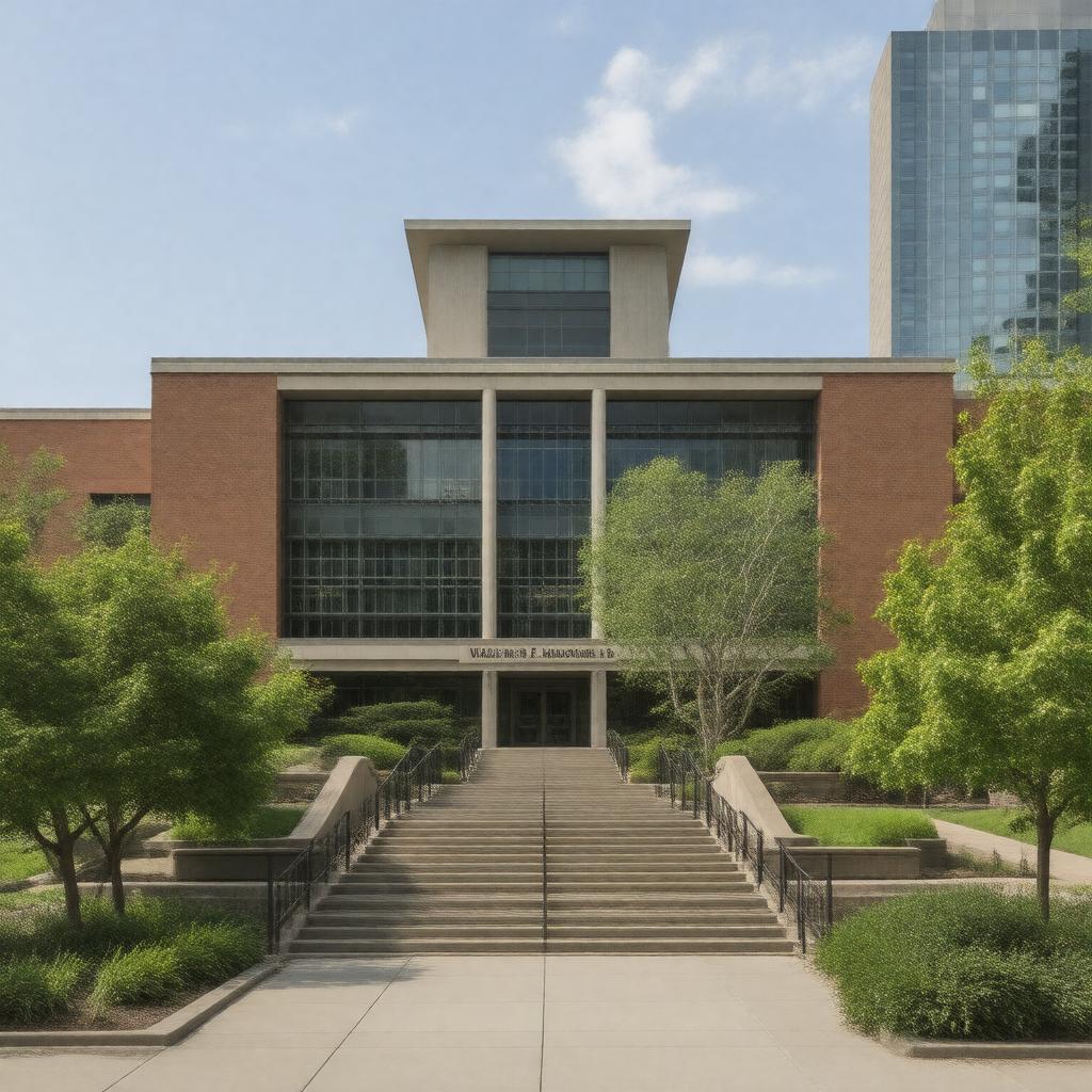 Click to view larger image AI-created image of University of Minnesota Law School