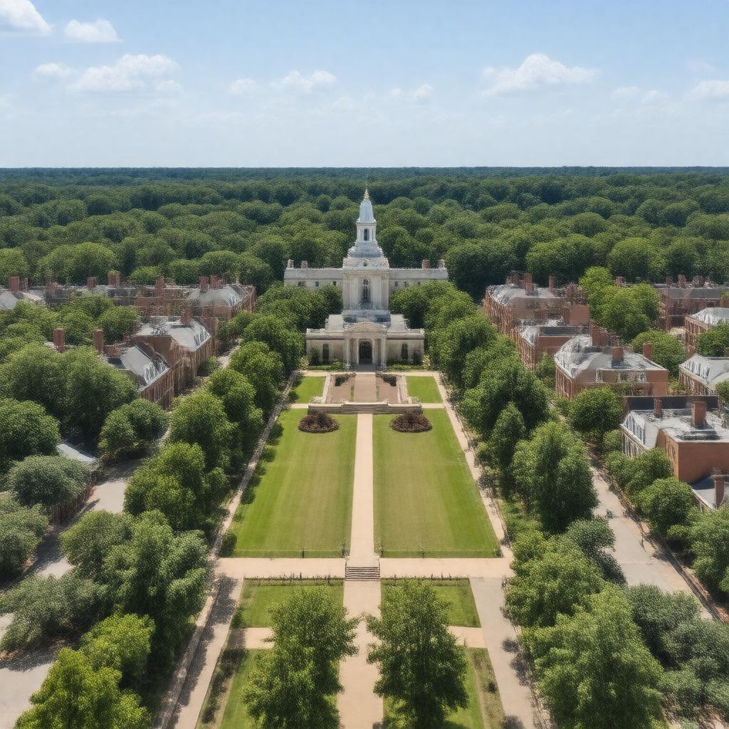 AI-created image of University of Mississippi