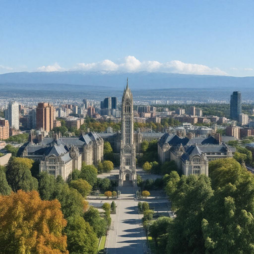 AI-created image of University of Montreal