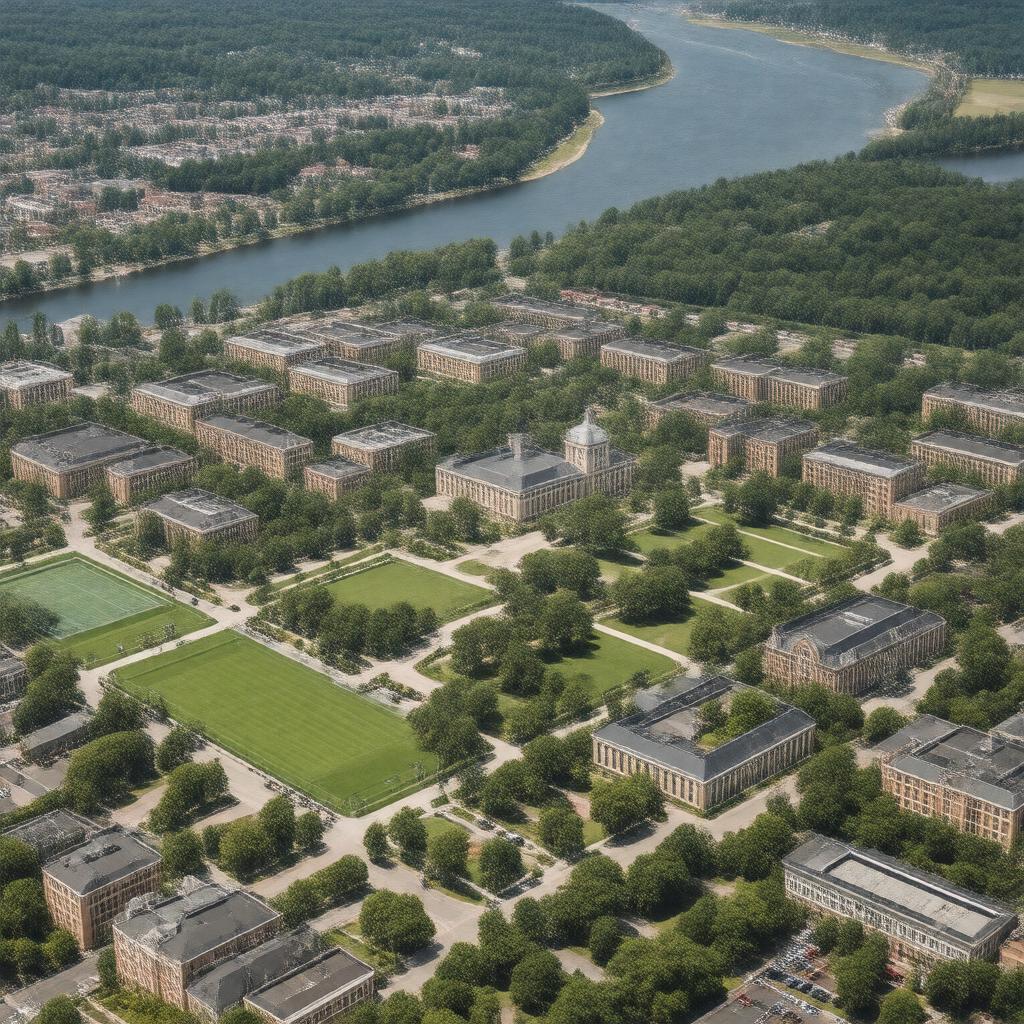 AI-created image of University of New Hampshire