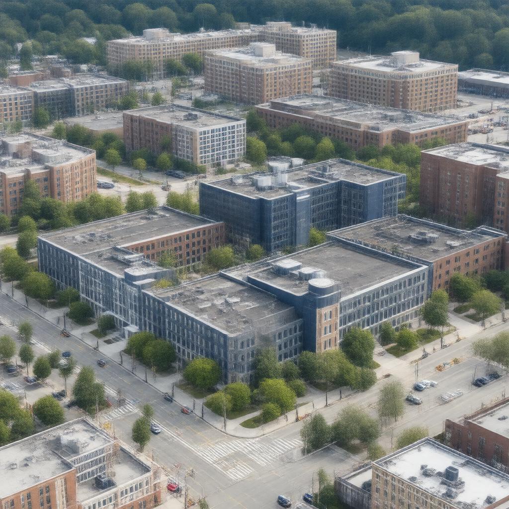 AI-created image of University of New Hampshire at Manchester