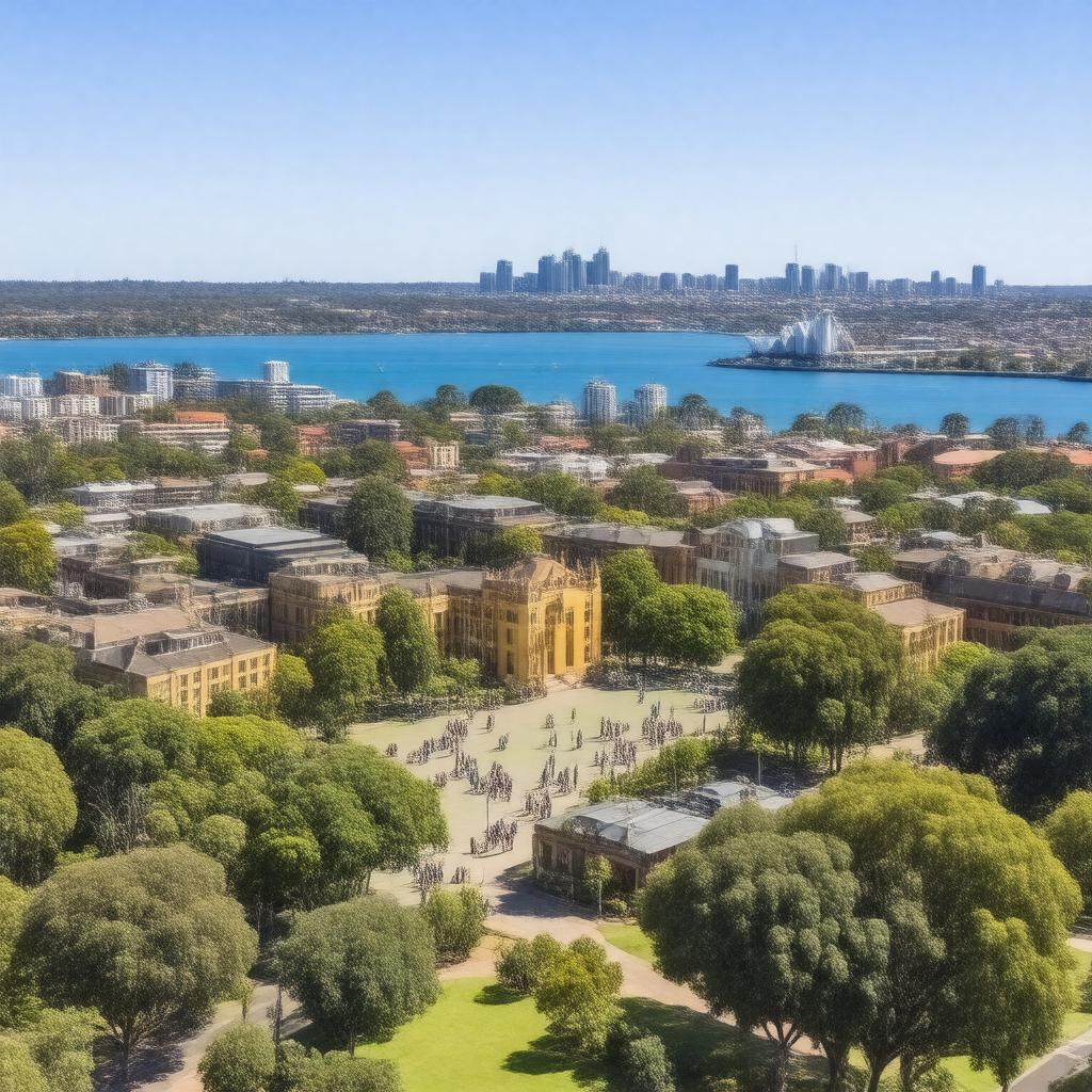 AI-created image of University of New South Wales