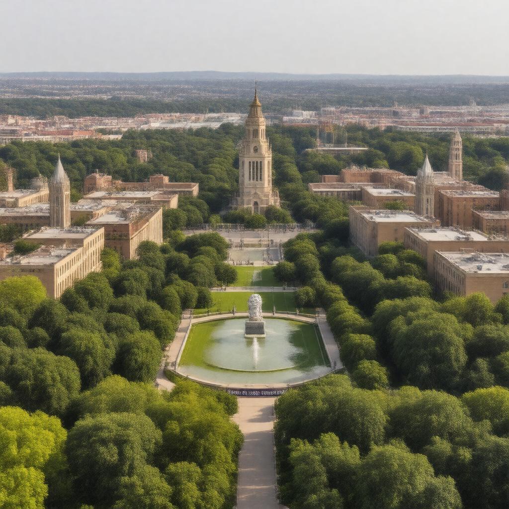 AI-created image of University of North Alabama