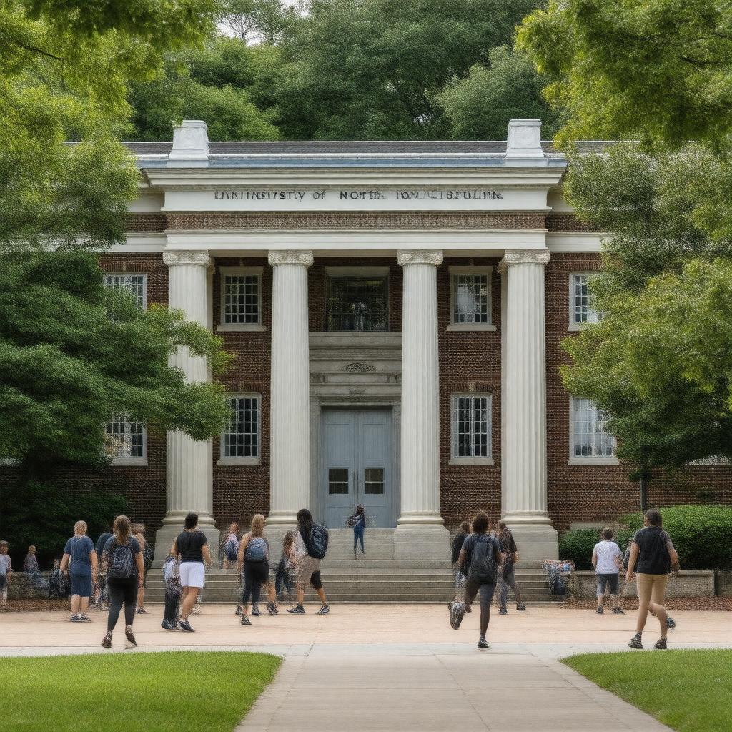 AI-created image of University of North Carolina Gillings School of Global Public Health