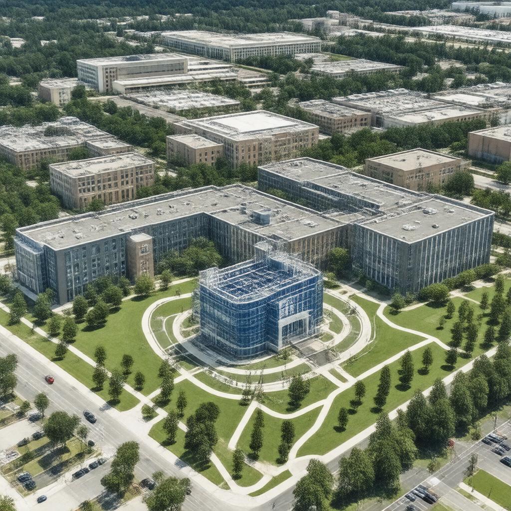 AI-created image of University of North Florida