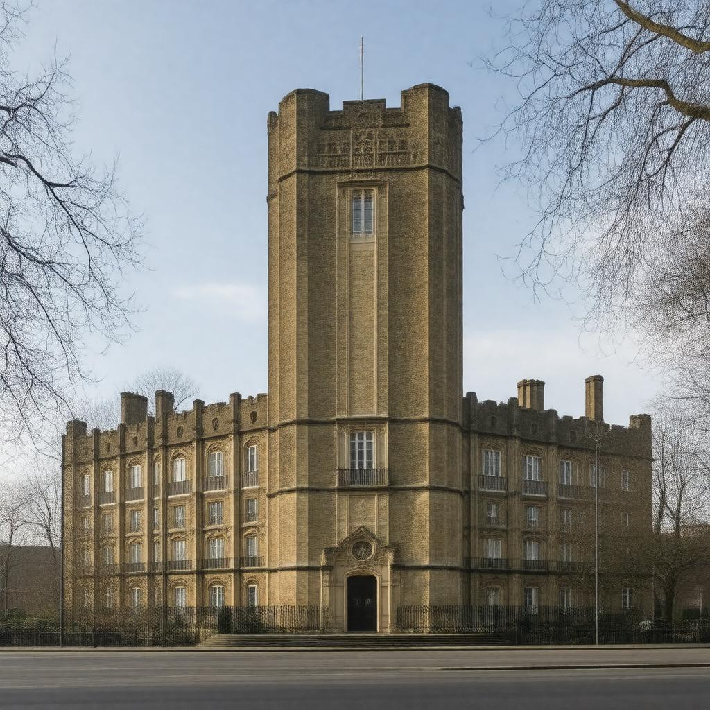 AI-created image of University of North London