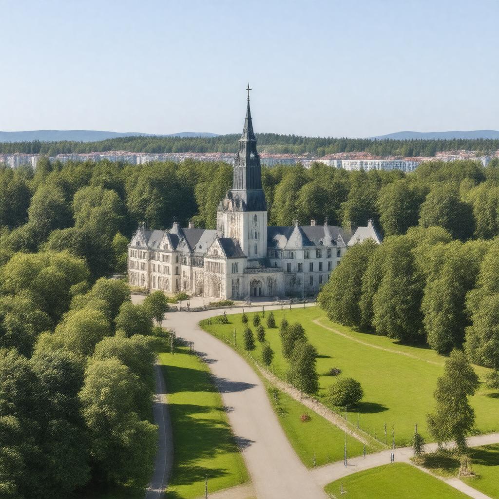 AI-created image of University of Oslo