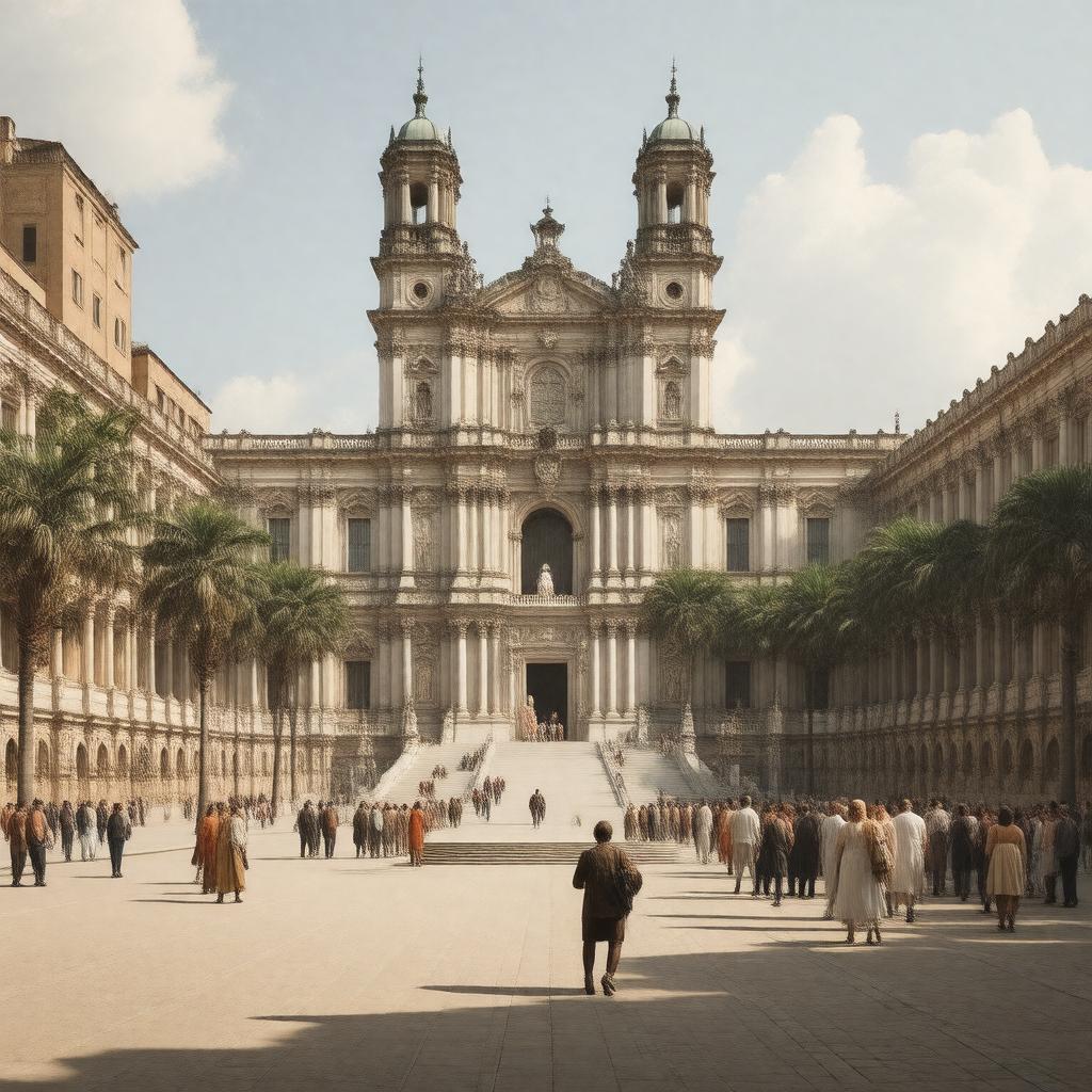 AI-created image of University of Palermo