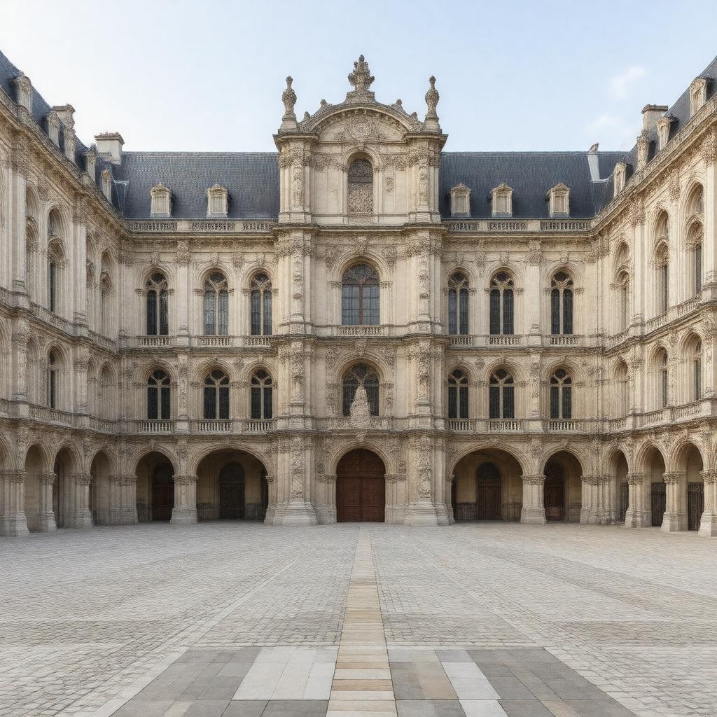AI-created image of University of Paris