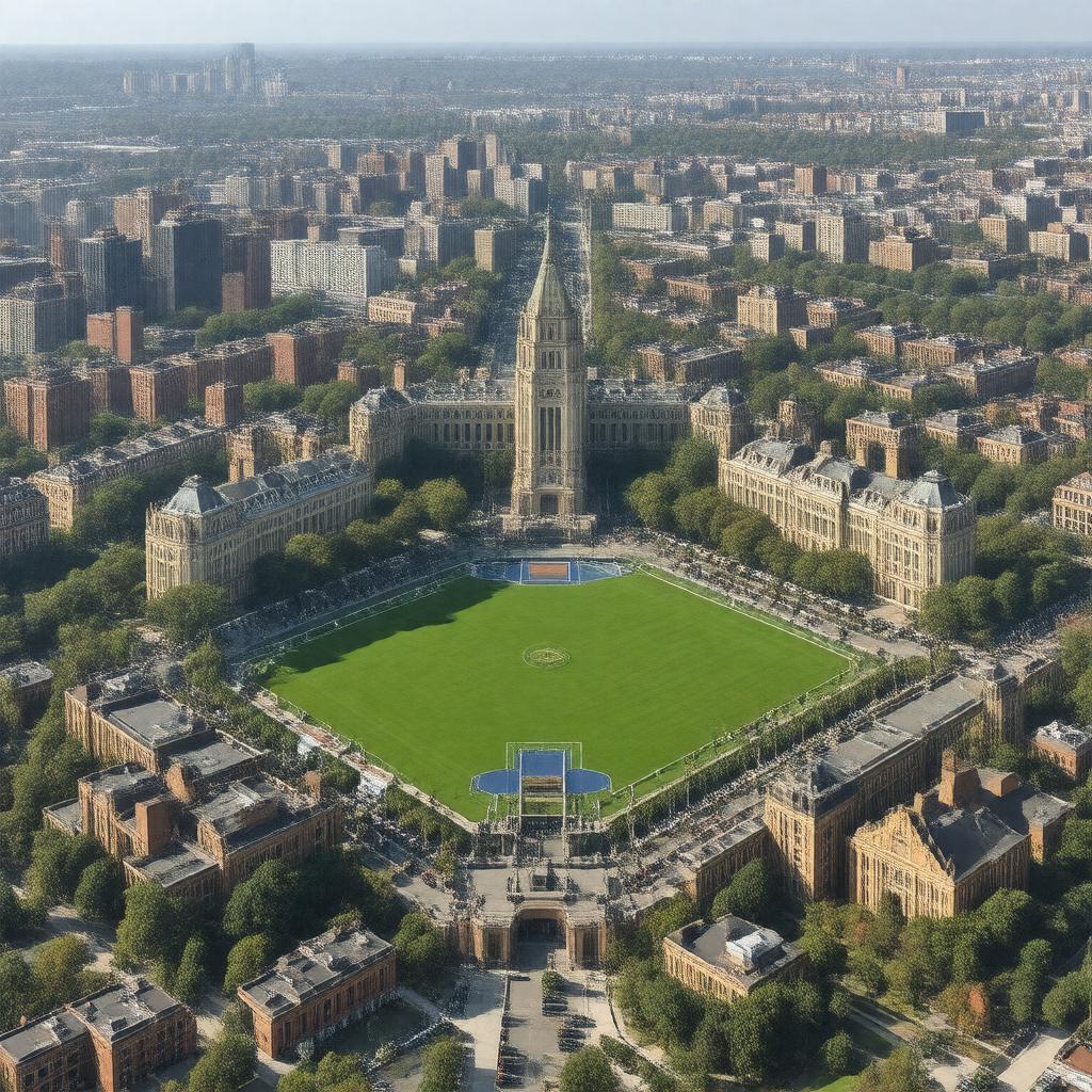 AI-created image of University of Pennsylvania