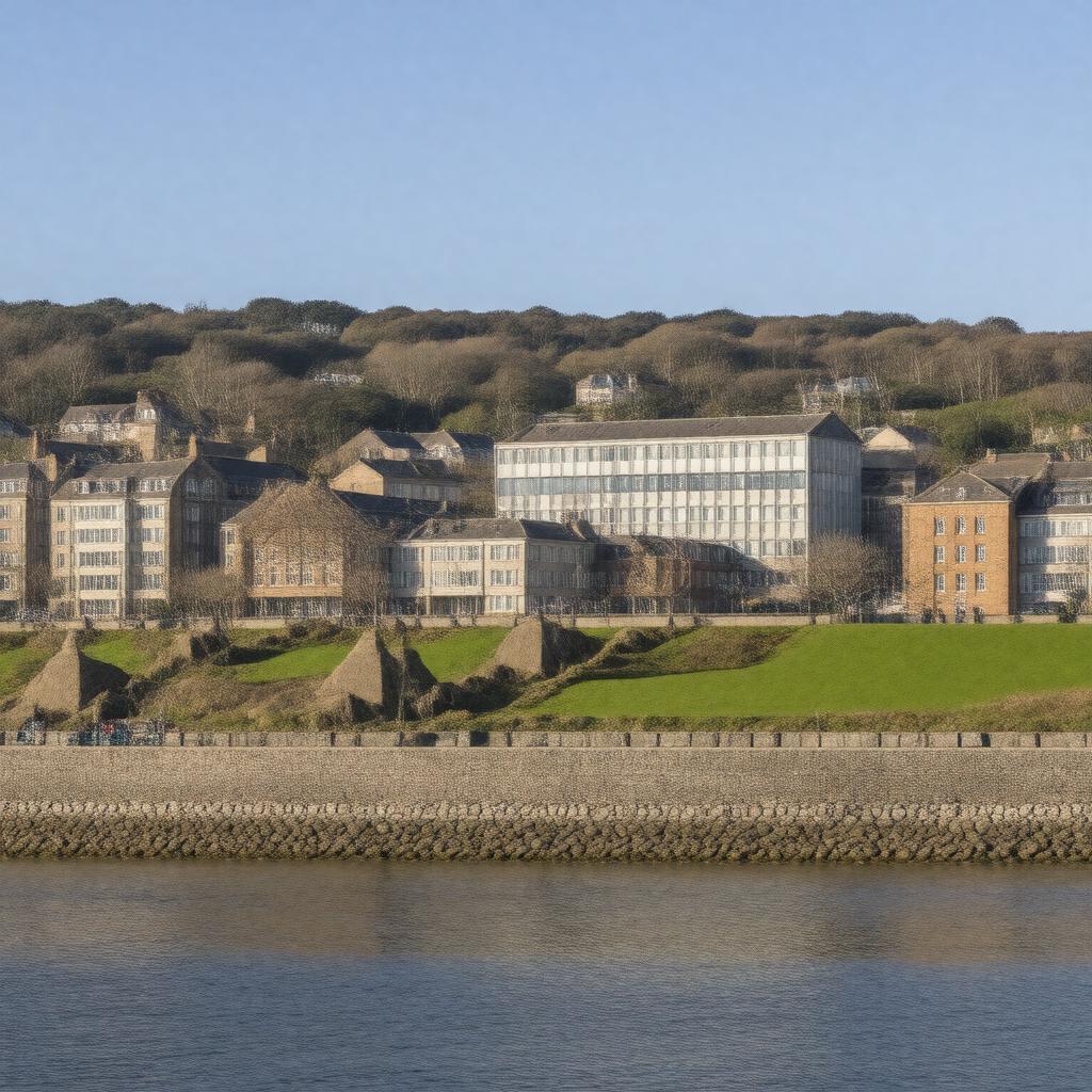 AI-created image of University of Plymouth