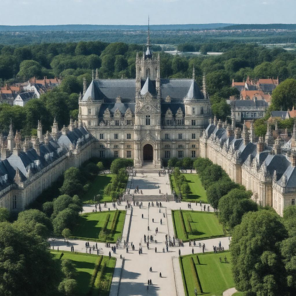 AI-created image of University of Poitiers
