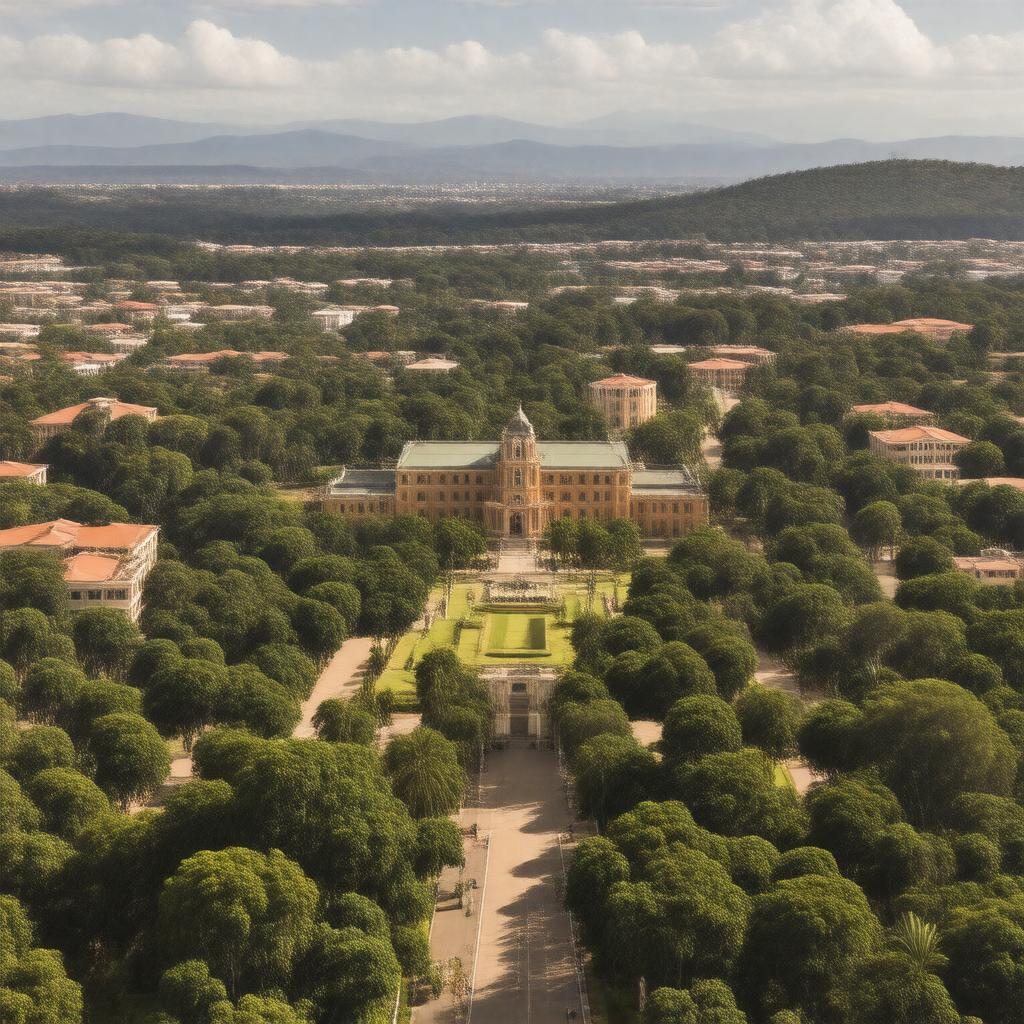 AI-created image of University of Pretoria