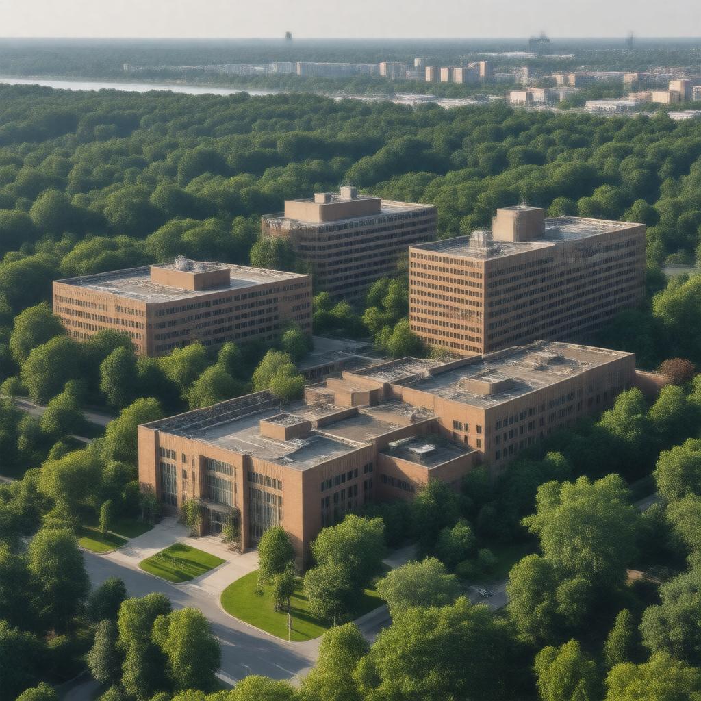 AI-created image of University of Rochester Medical Center