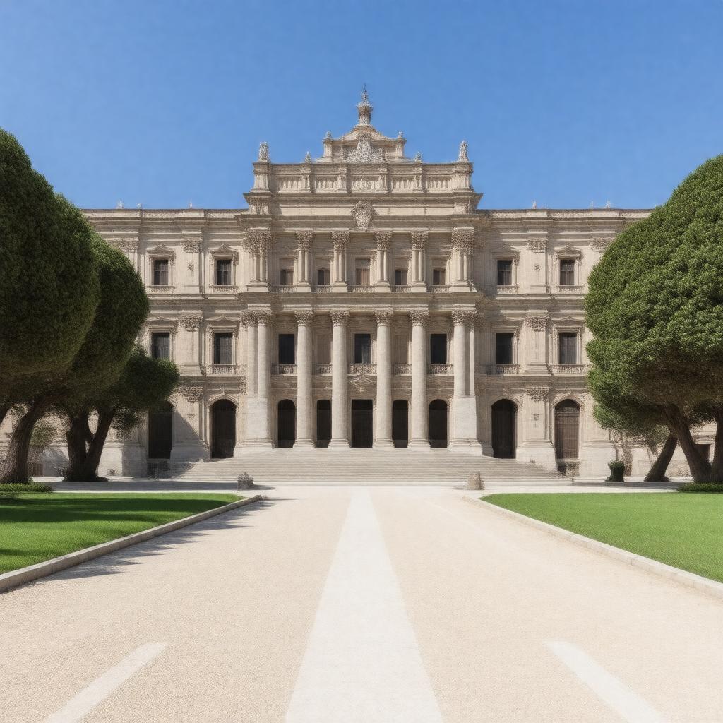 AI-created image of University of Rome