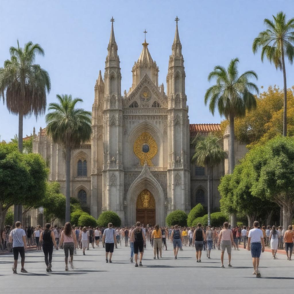 AI-created image of University of Southern California