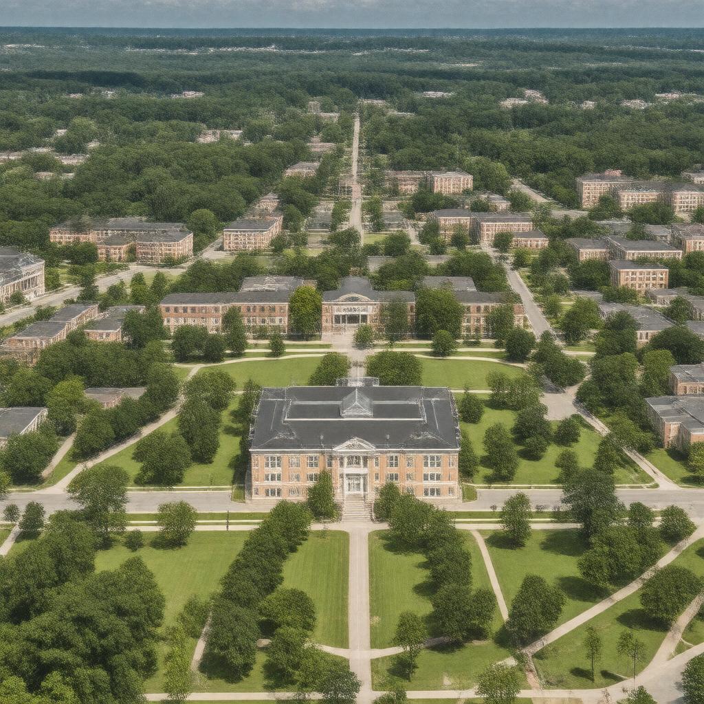 AI-created image of University of Southern Mississippi