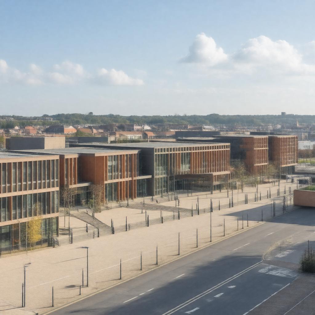 AI-created image of University of Sunderland