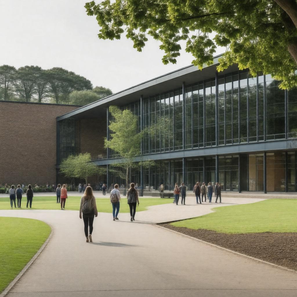 AI-created image of University of Surrey