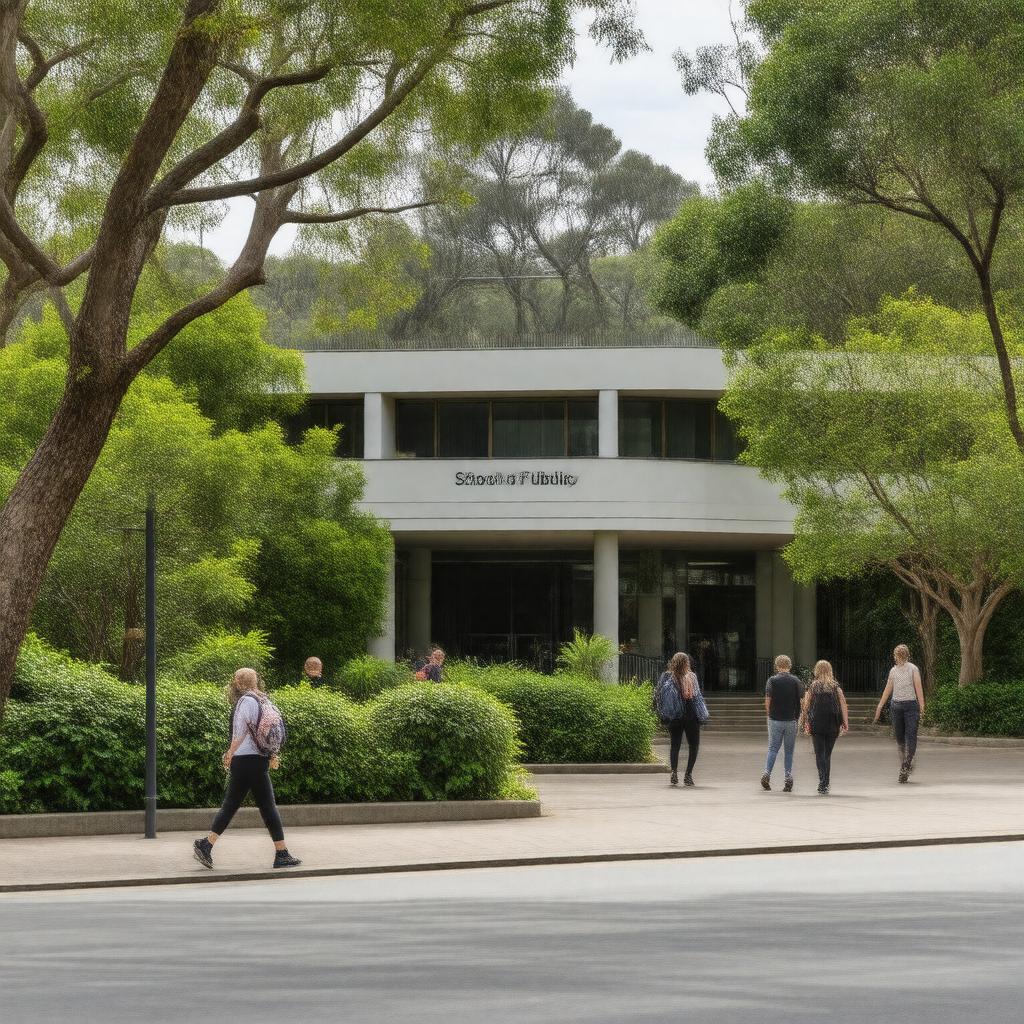 AI-created image of University of Sydney School of Public Health