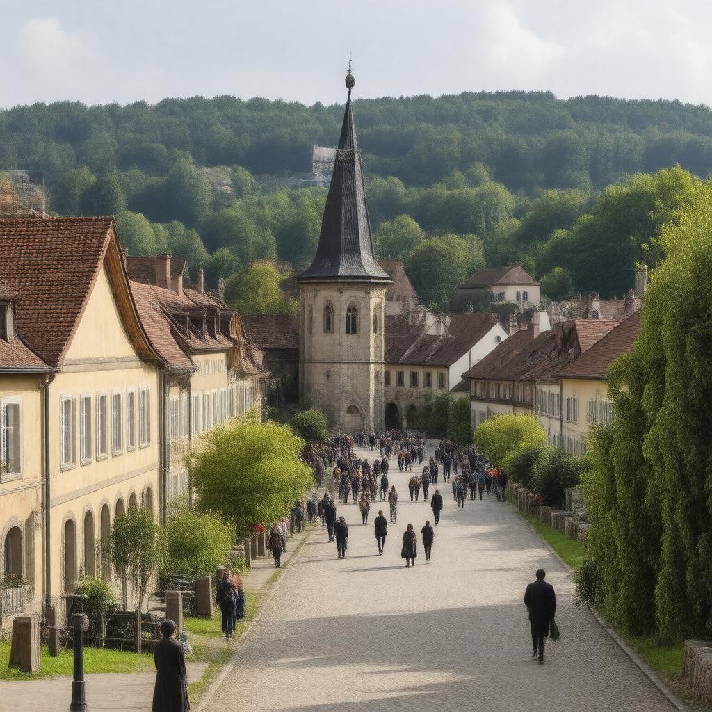 AI-created image of University of Tübingen
