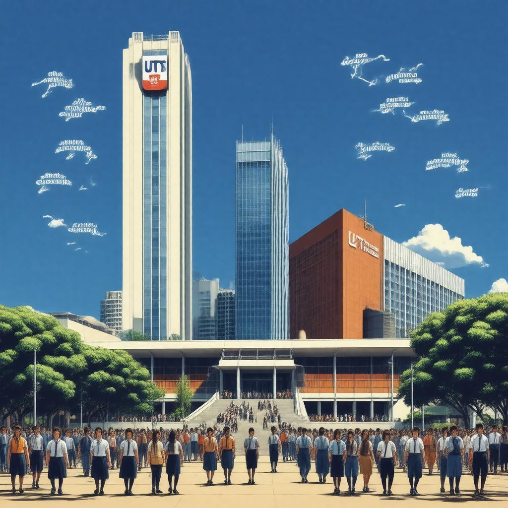 AI-created image of University of Technology Sydney
