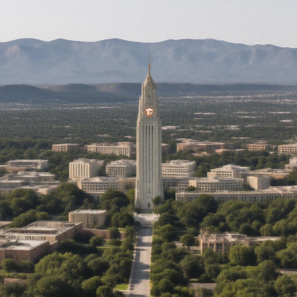 AI-created image of University of Texas System