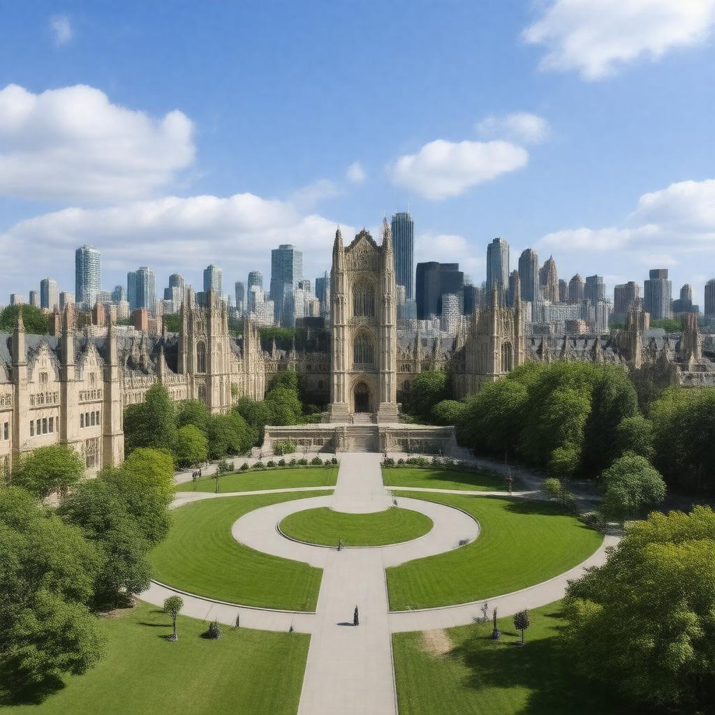 AI-created image of University of Toronto