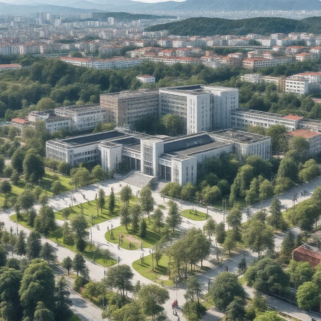 AI-created image of University of Ulsan