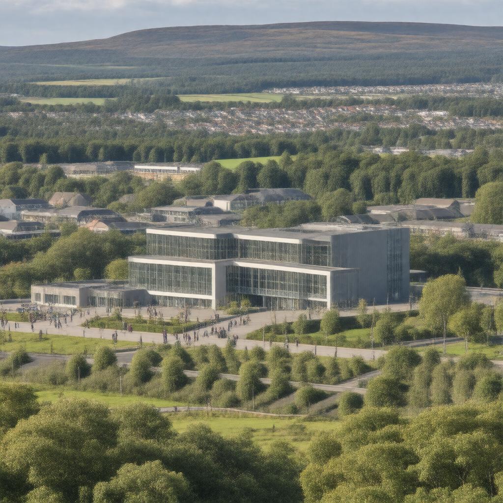 AI-created image of University of Ulster