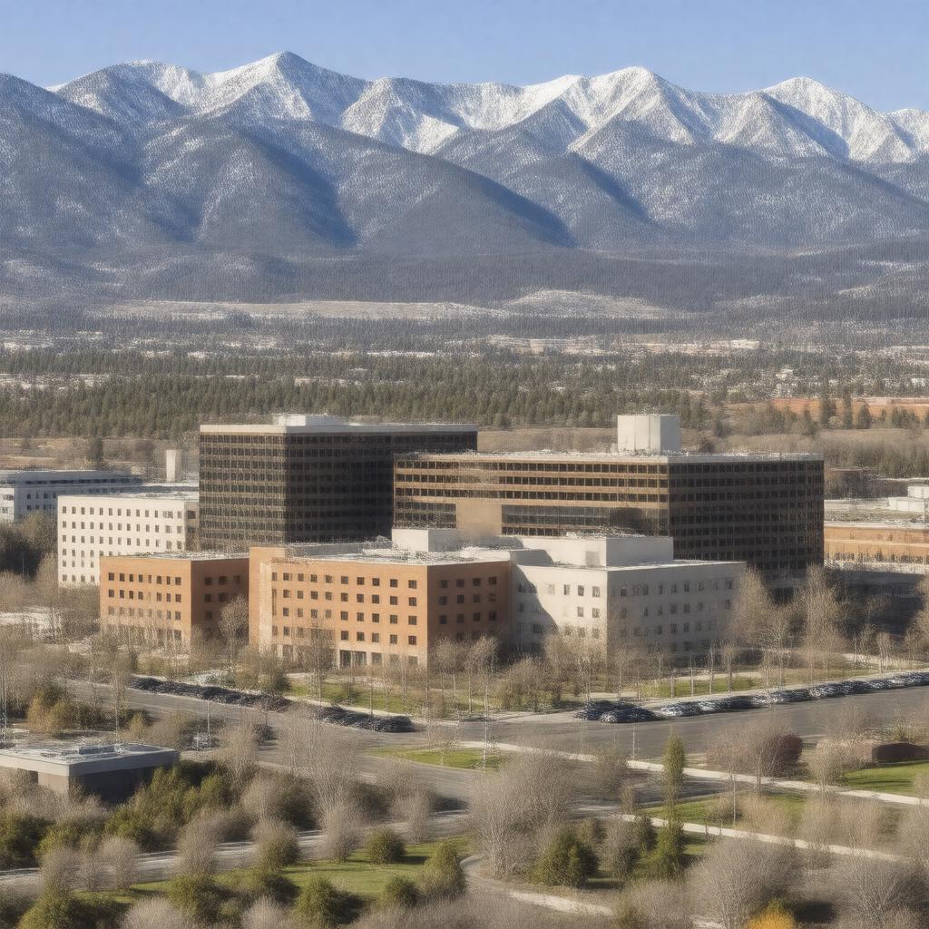 Click to view larger image AI-created image of University of Utah Hospital