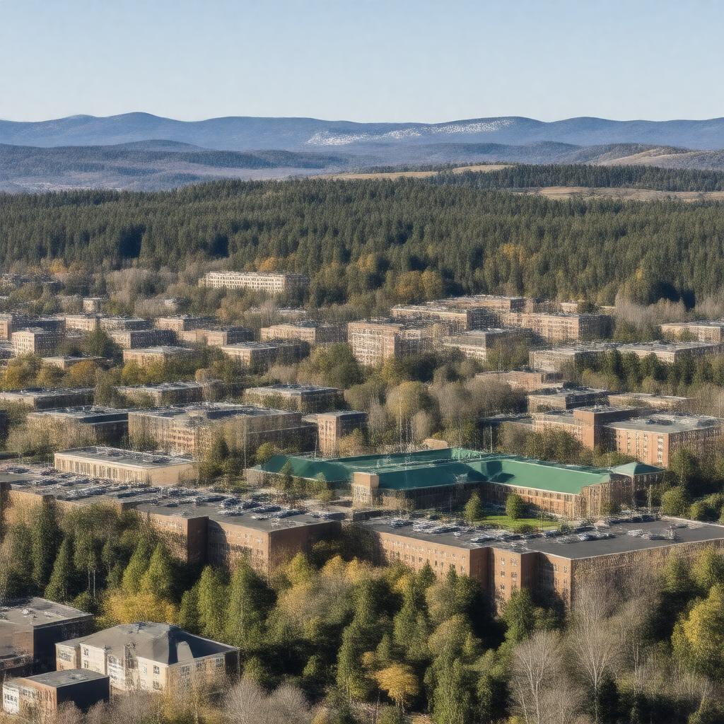 AI-created image of University of Vermont