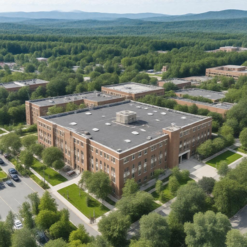 AI-created image of University of Vermont Medical Center