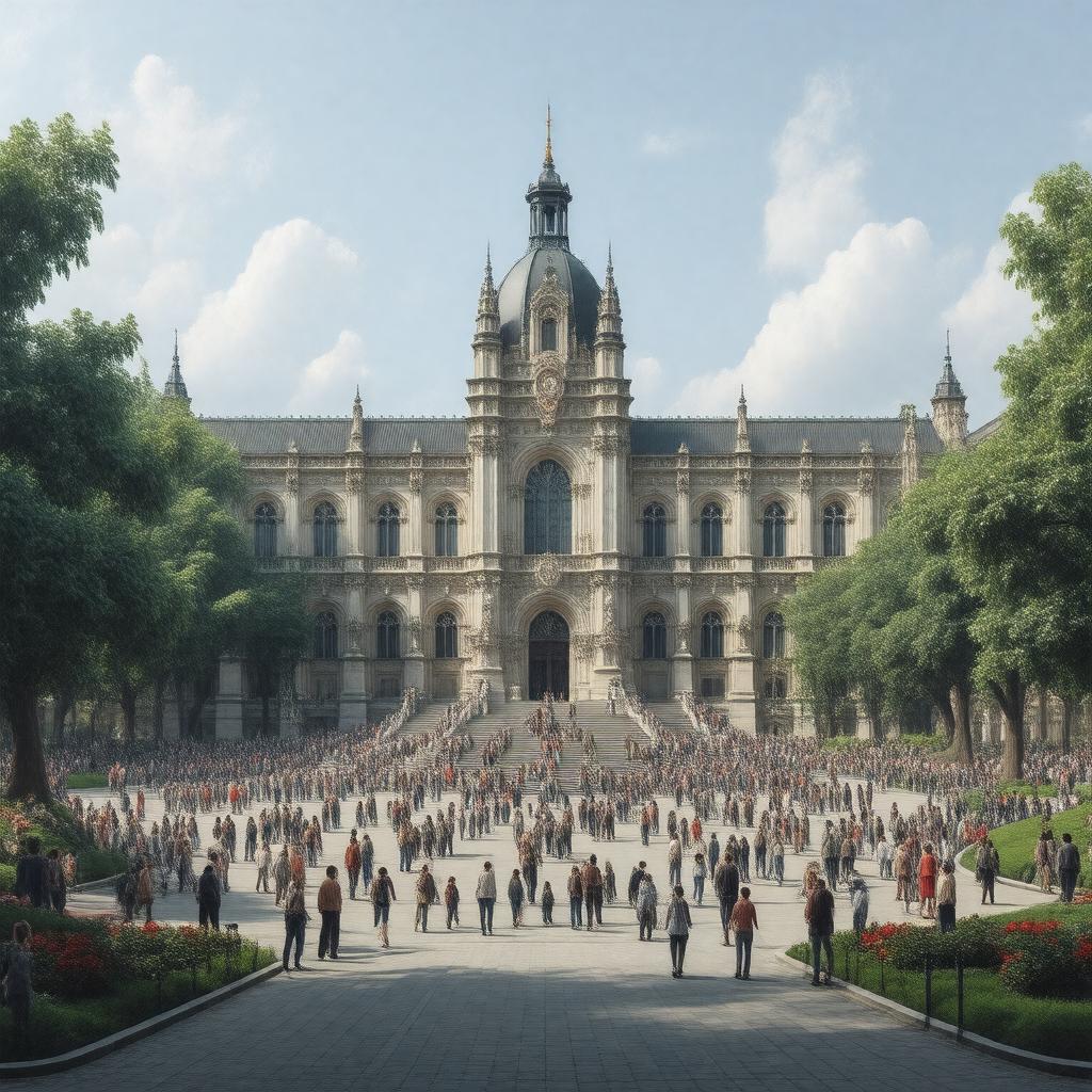 AI-created image of University of Vienna