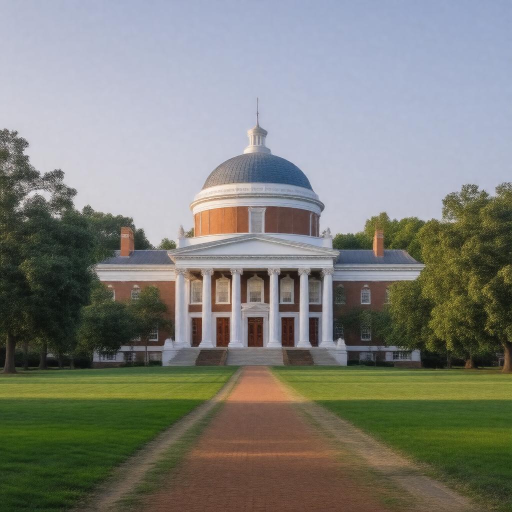 AI-created image of University of Virginia