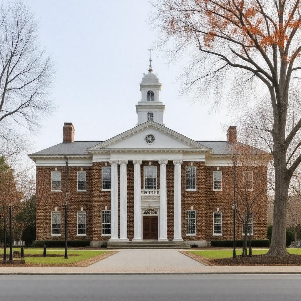 AI-created image of University of Virginia School of Medicine