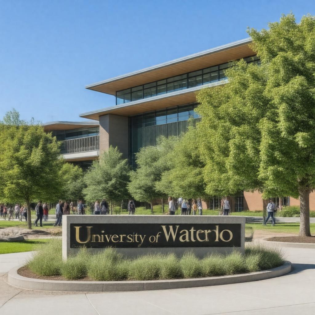 AI-created image of University of Waterloo