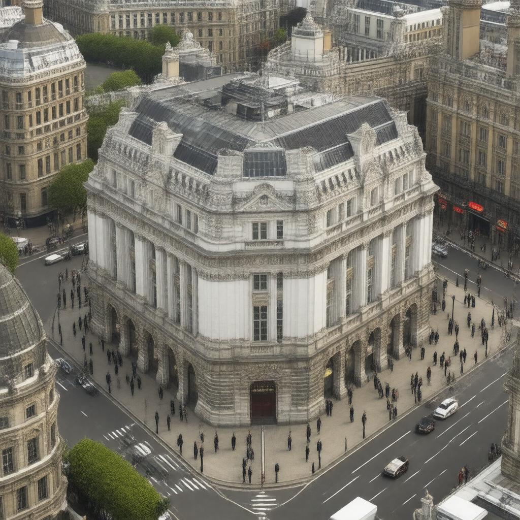 AI-created image of University of Westminster