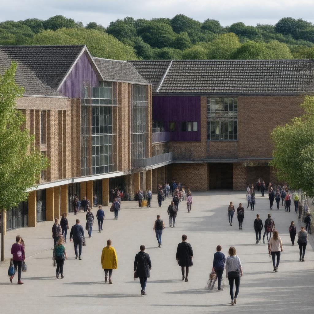 AI-created image of University of Winchester
