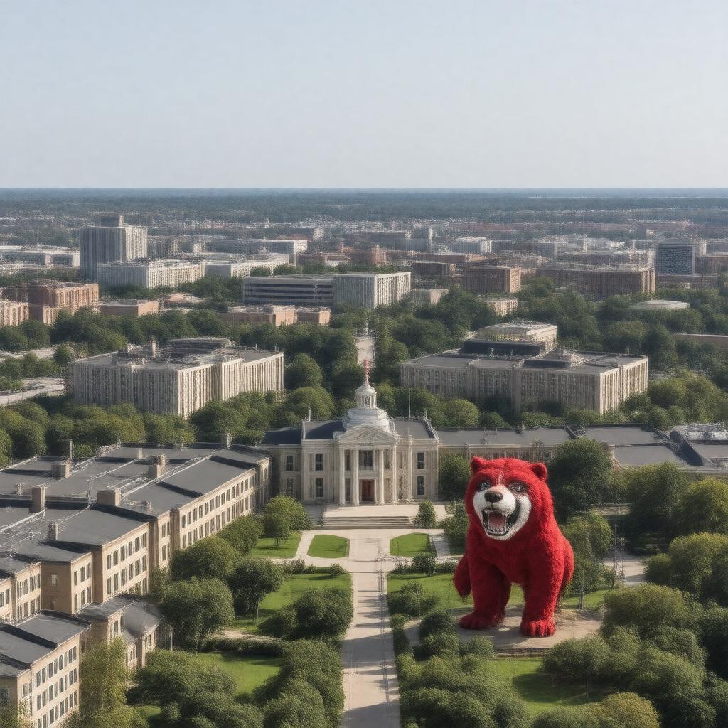 AI-created image of University of Wisconsin–Madison
