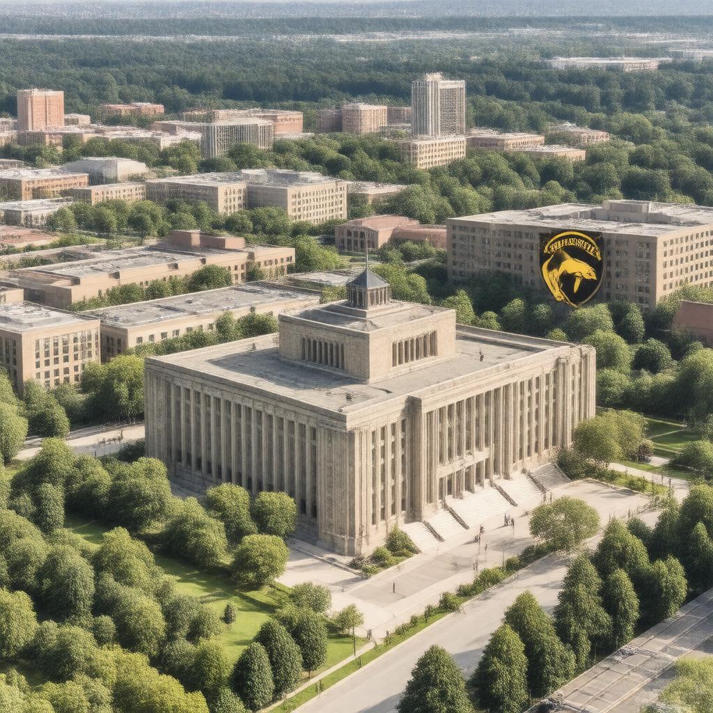 AI-created image of University of Wisconsin–Milwaukee