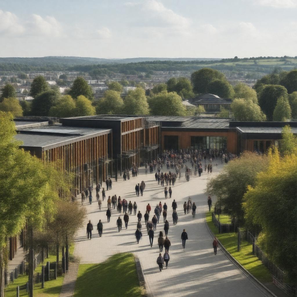 AI-created image of University of Worcester (UK)
