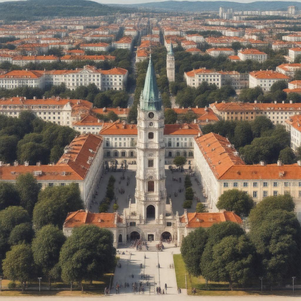 AI-created image of University of Zagreb