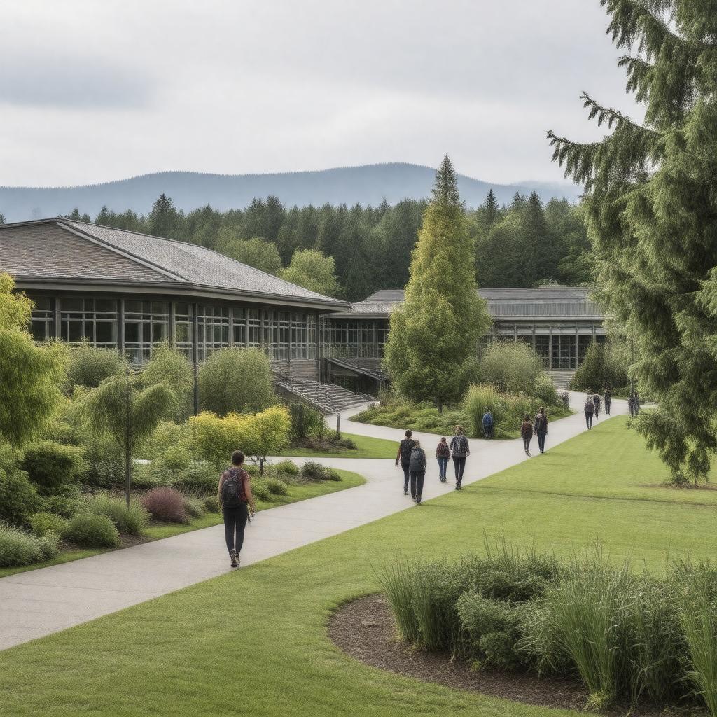 Click to view larger image AI-created image of University of the Fraser Valley