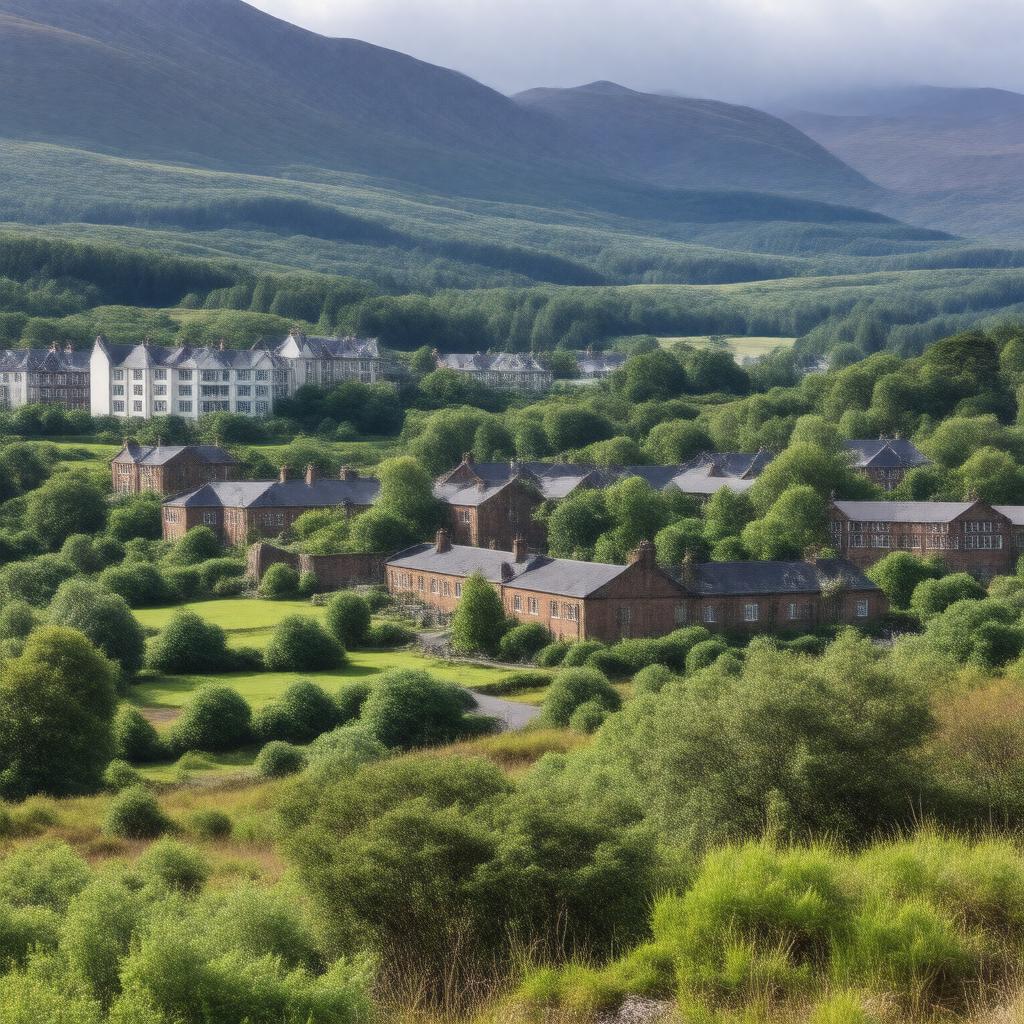 AI-created image of University of the Highlands and Islands