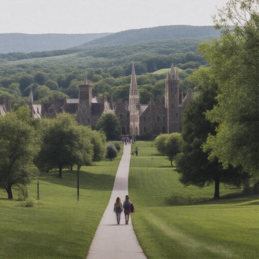 AI-created image of University of the South