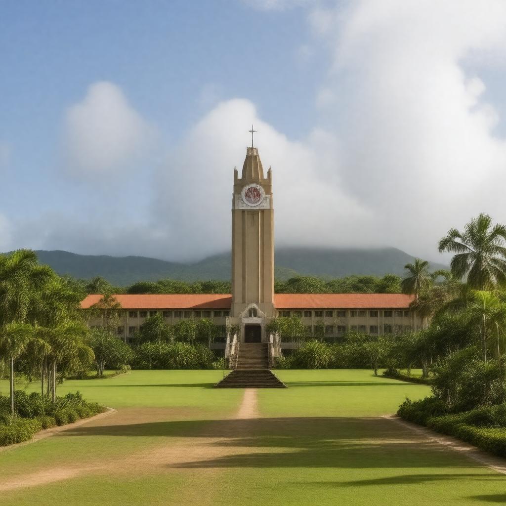 AI-created image of University of the South Pacific